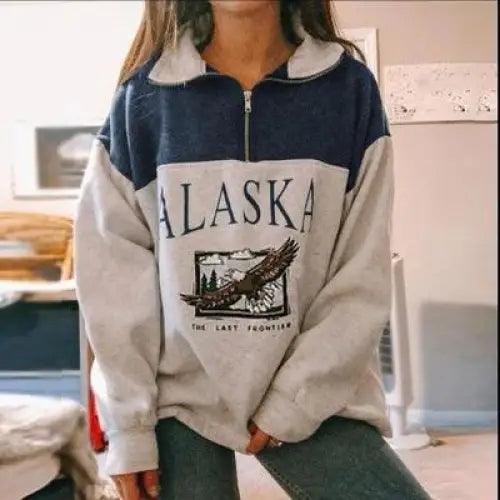 Vintage Fleece Streetwear Sweatshirt