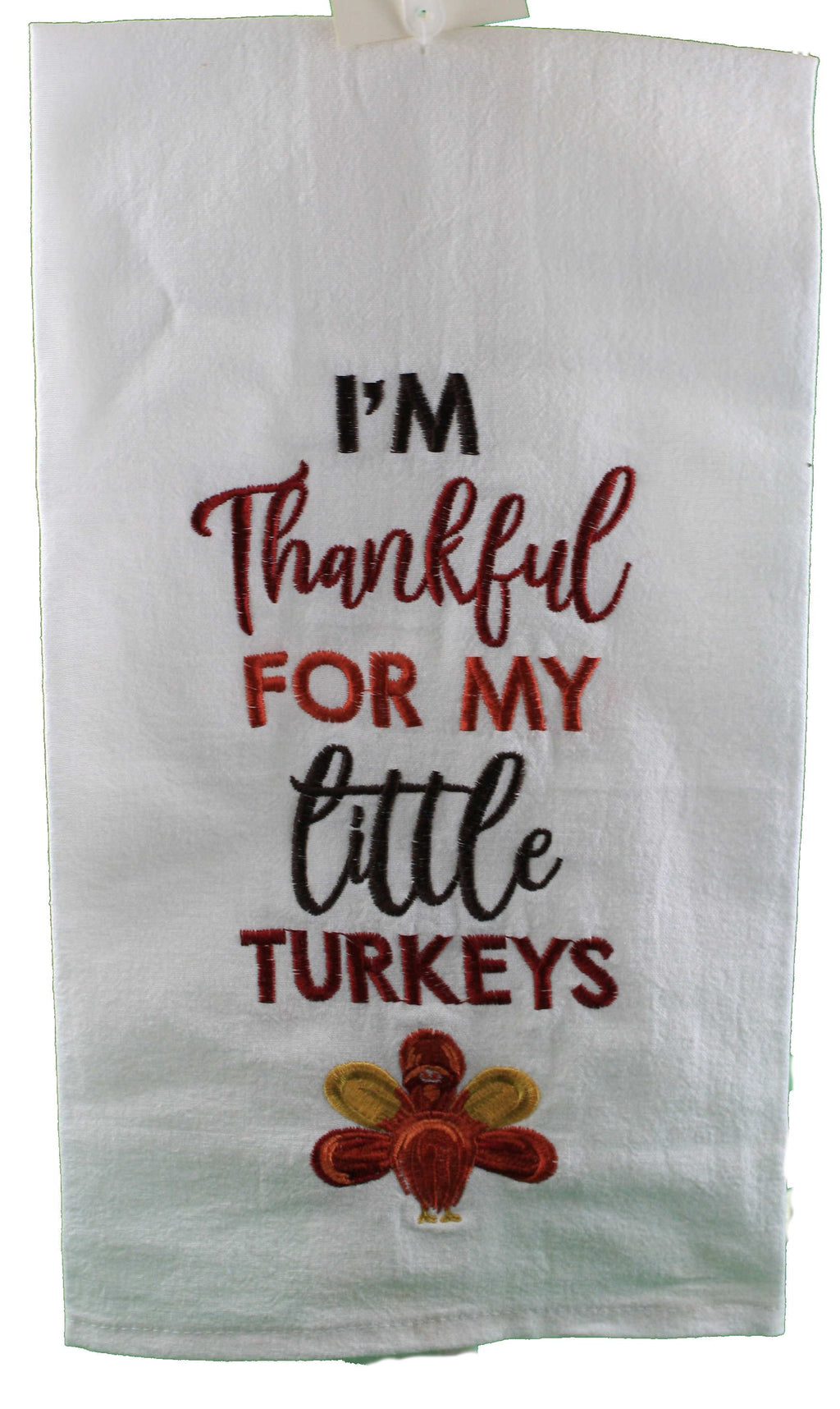 Thankful for My Little Turkeys Kitchen Towel