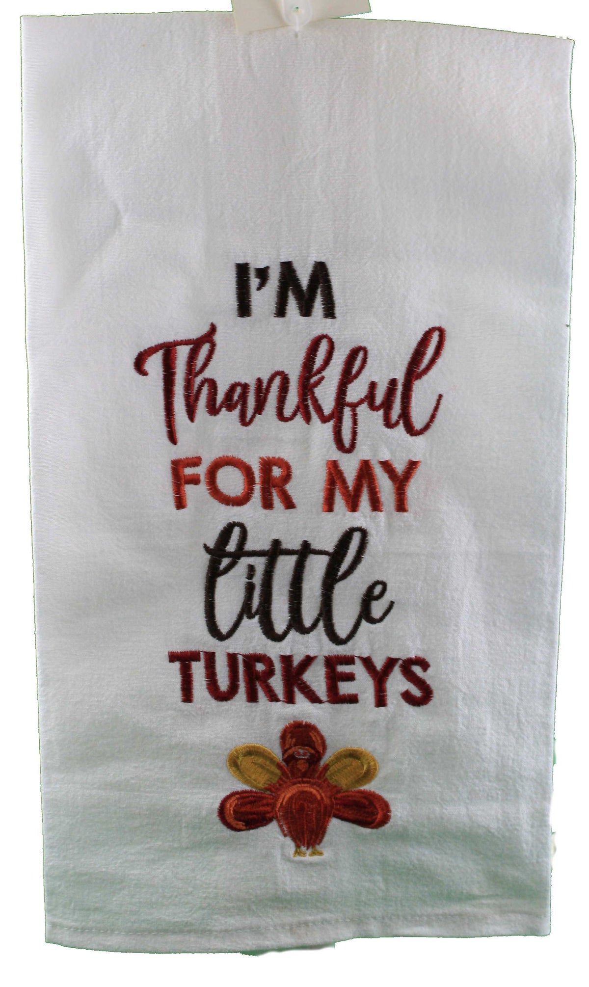 Thankful for My Little Turkeys Kitchen Towel