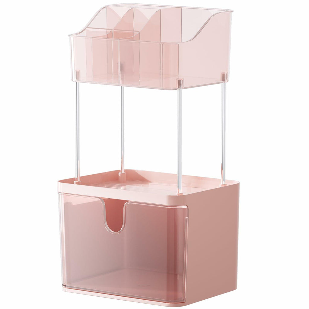 Delamu 3-Tier Makeup Organizer with Drawers