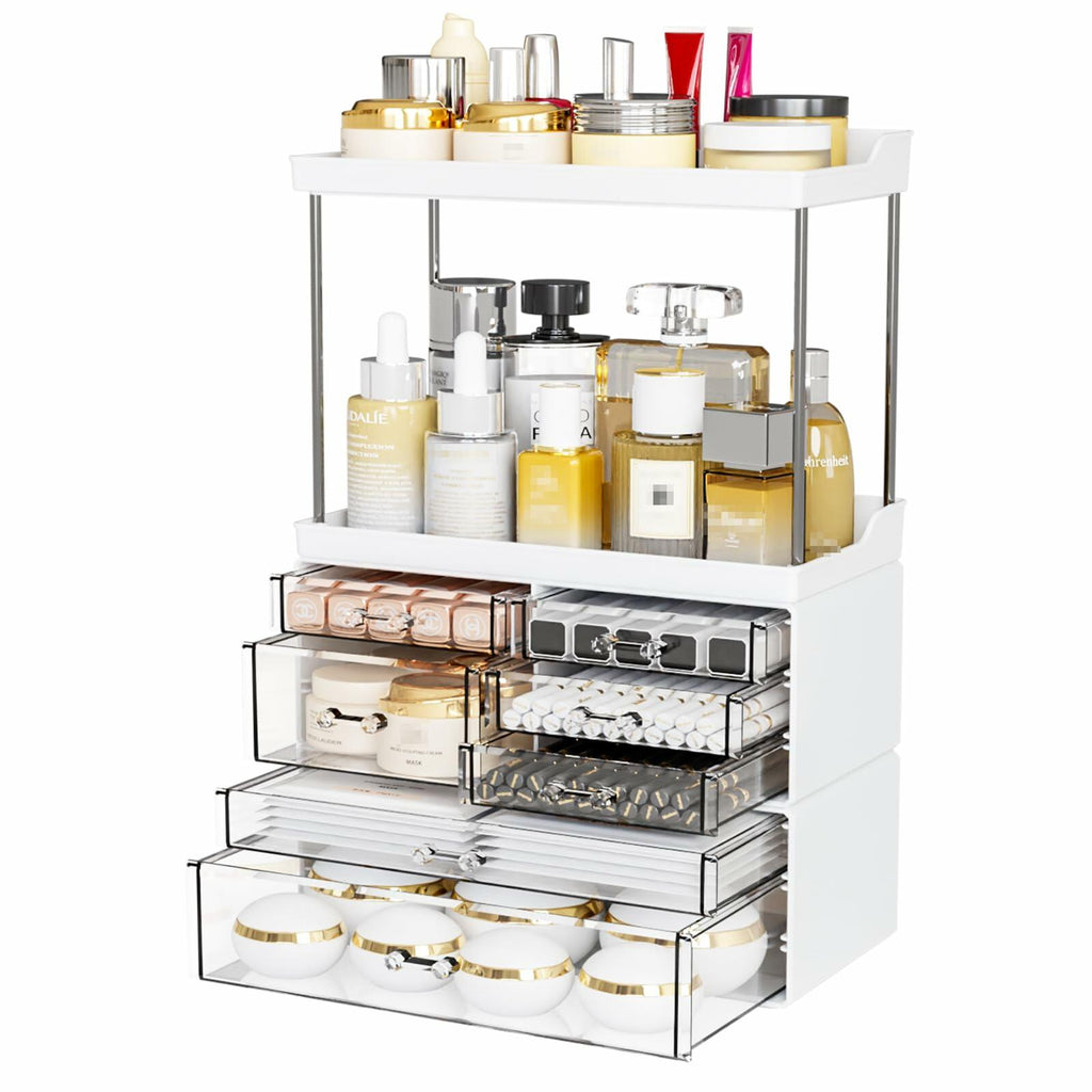 Yieach Acrylic Makeup Organizer Large Skincare