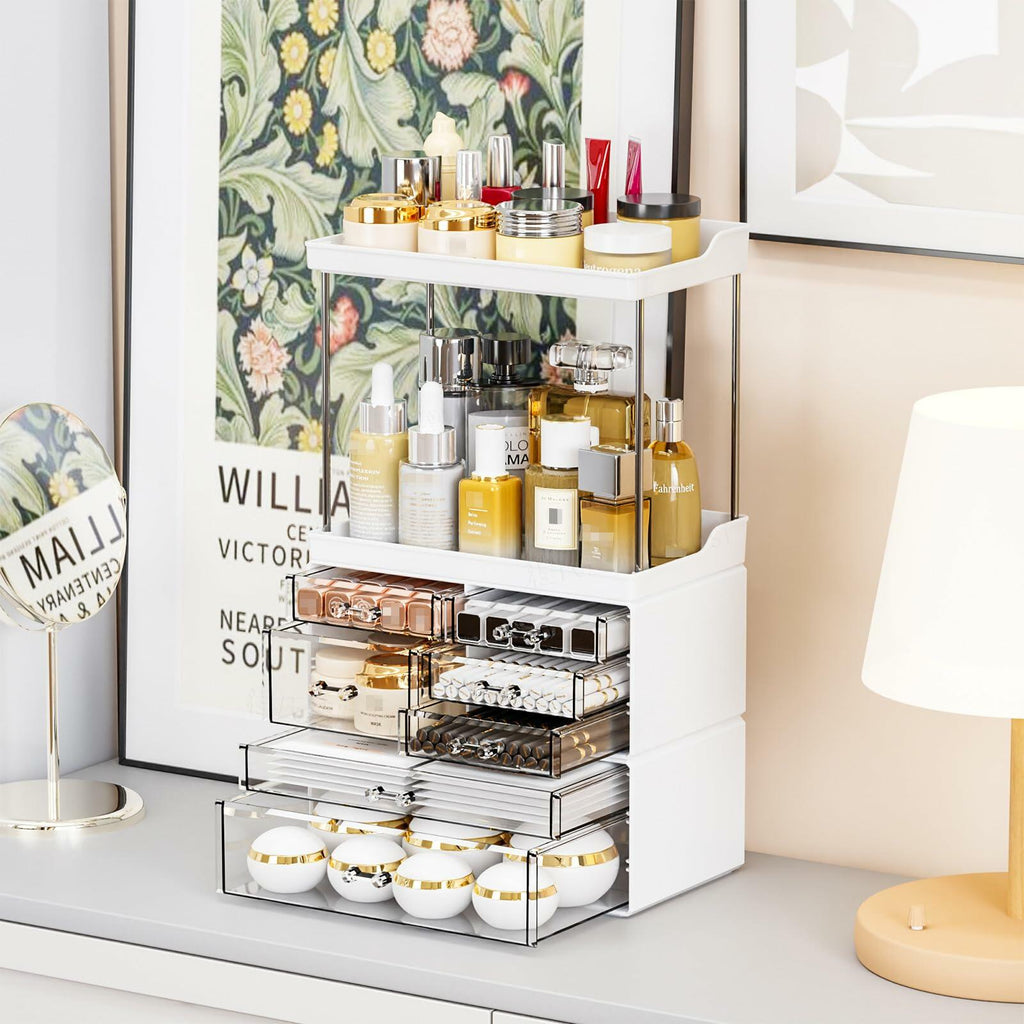 Yieach Acrylic Makeup Organizer Large Skincare