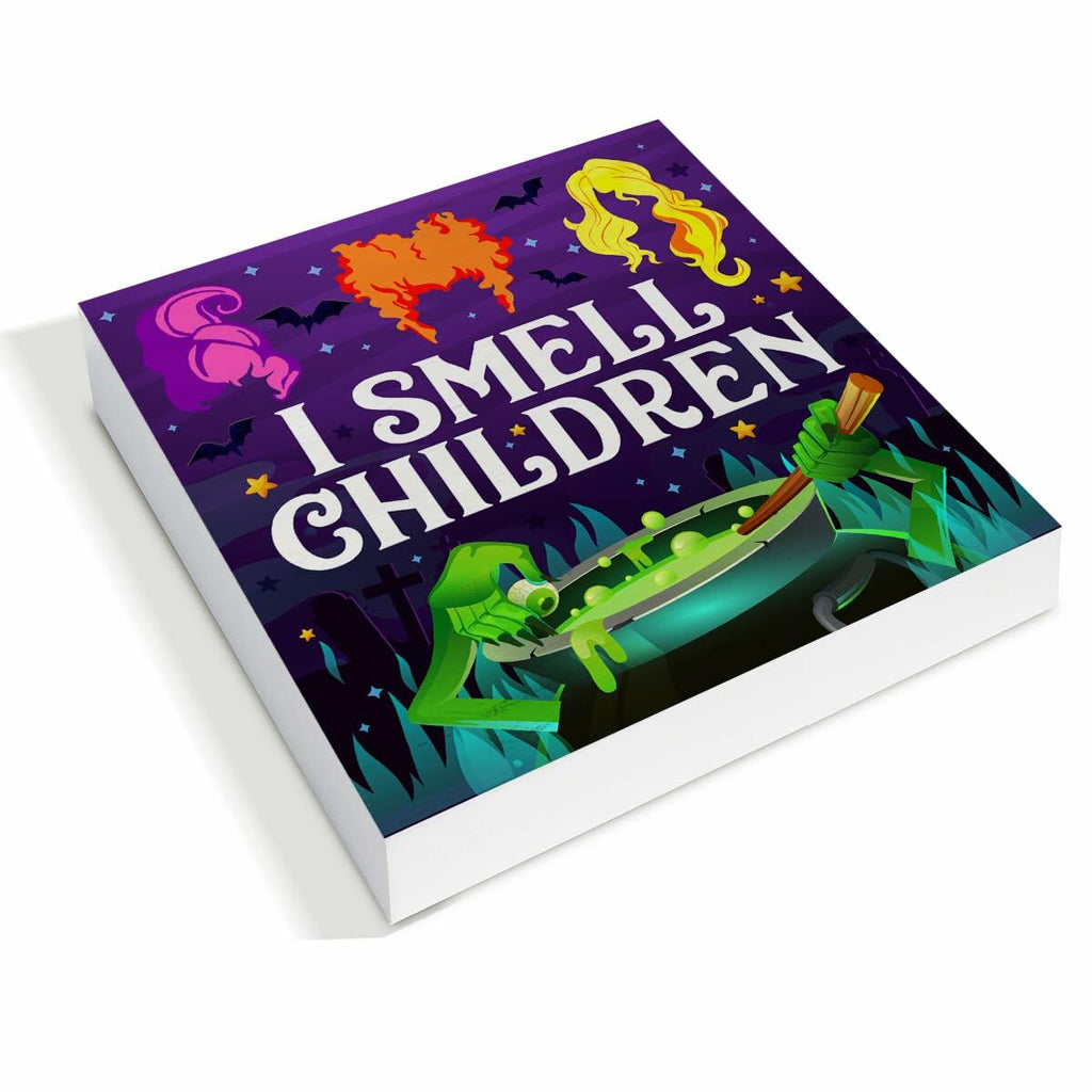 HIJIE I Smell Children Wooden Sign, 5 × 5 in