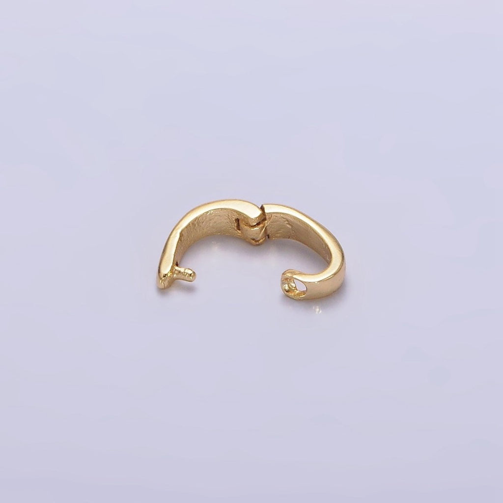 16K Gold Filled Clap Bail for Z-491
