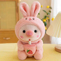 Pig Boba Plush Toy Cute Bubble