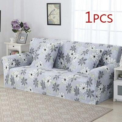 Refreshing Style Slipcover Sofa Cover Sectional Elastic Couch Case For Different Sofa All-Inclusive Slip-Resistant Living Room Stretch Loveseat Slipcover Washable Furniture Protector