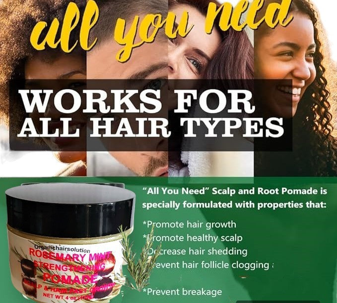 Organics Rosemary Mint Eucalyptus Hair Pomade