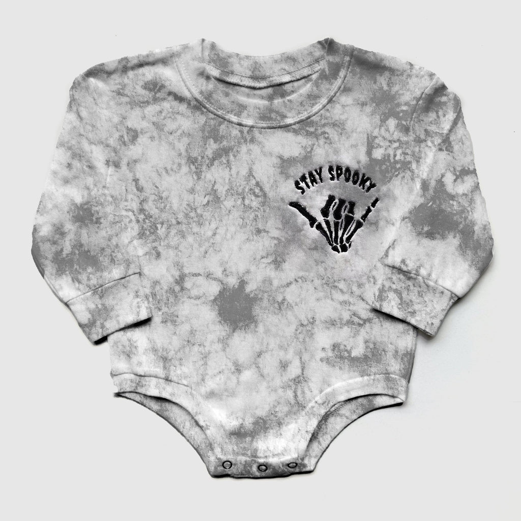 Stay Spooky Tie-Dye Family Halloween Outfits
