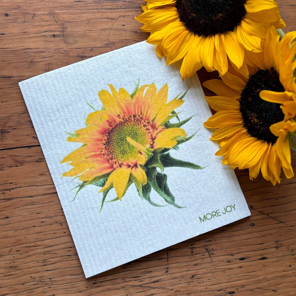Sunflower Swedish Dishcloth