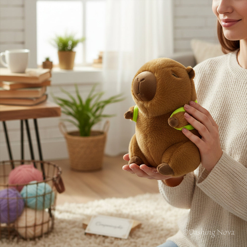 Super Soft Capybara Stuffed Animal Premium