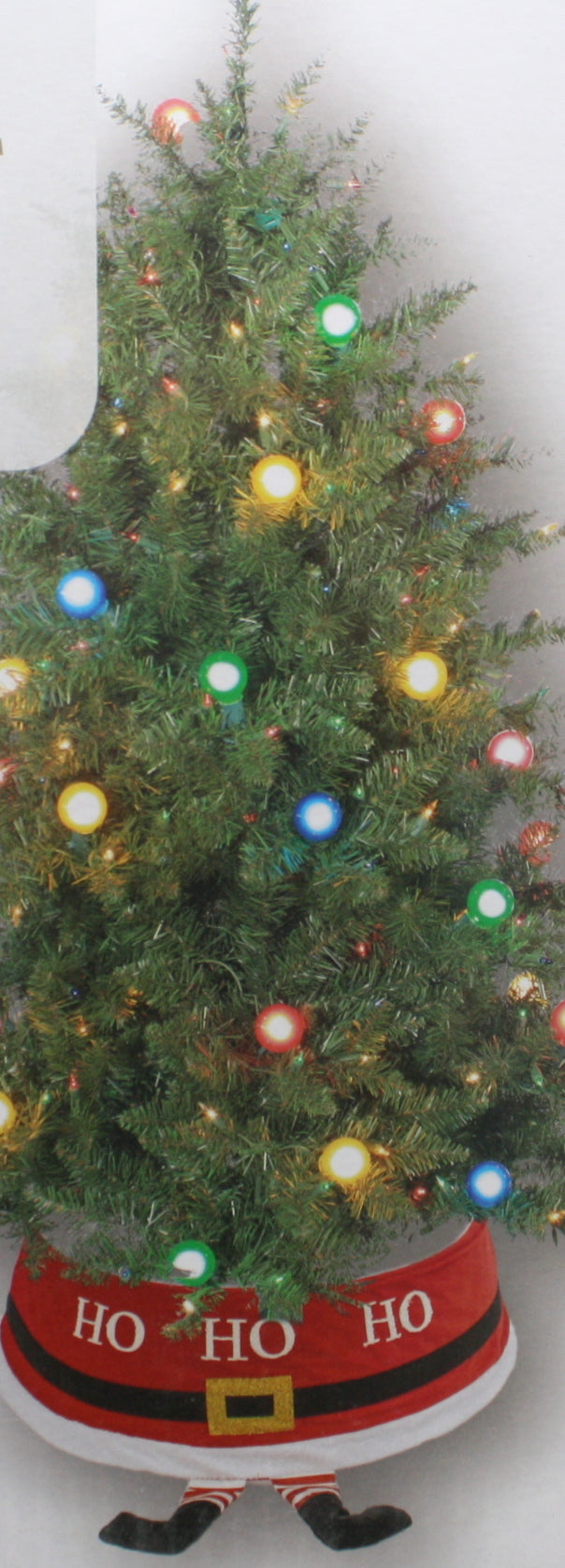 Ho Ho Ho Santa Tree Collar, 30 in