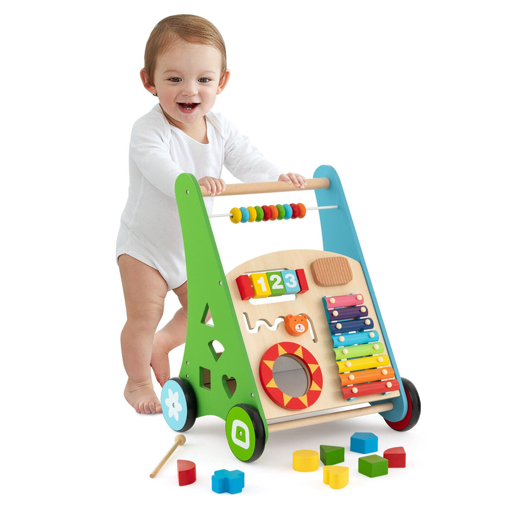Toddler Push Walker Activity Center Toy