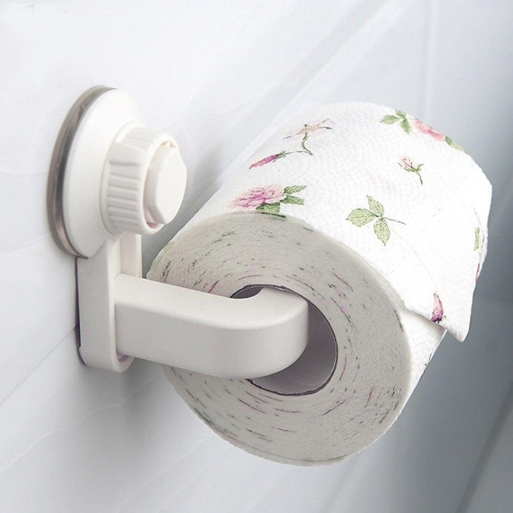 Toilet Paper Holder Super Storage Suction