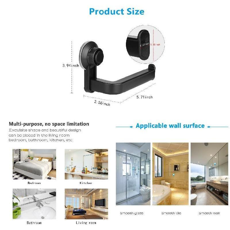 Toilet Paper Holder Super Storage Suction