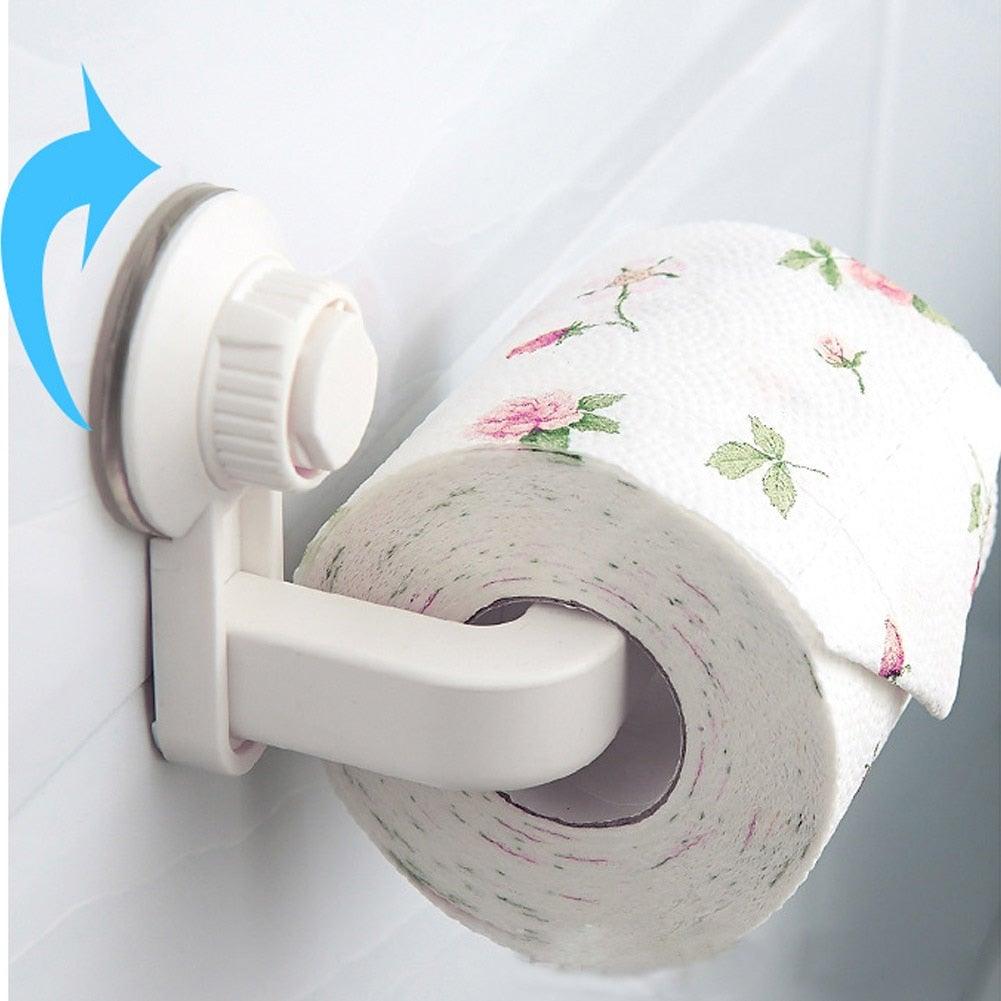Toilet Paper Holder Super Storage Suction