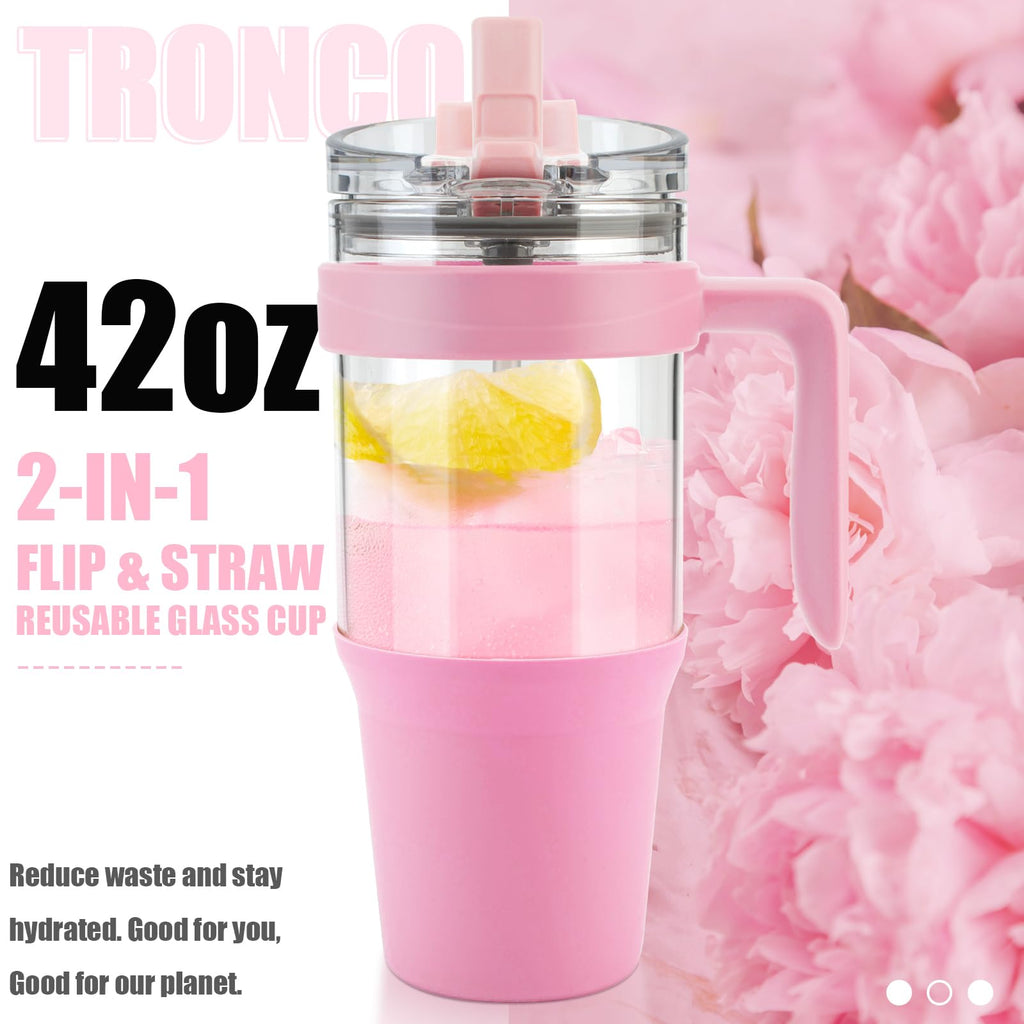 Tronco 40 oz Glass Tumbler with