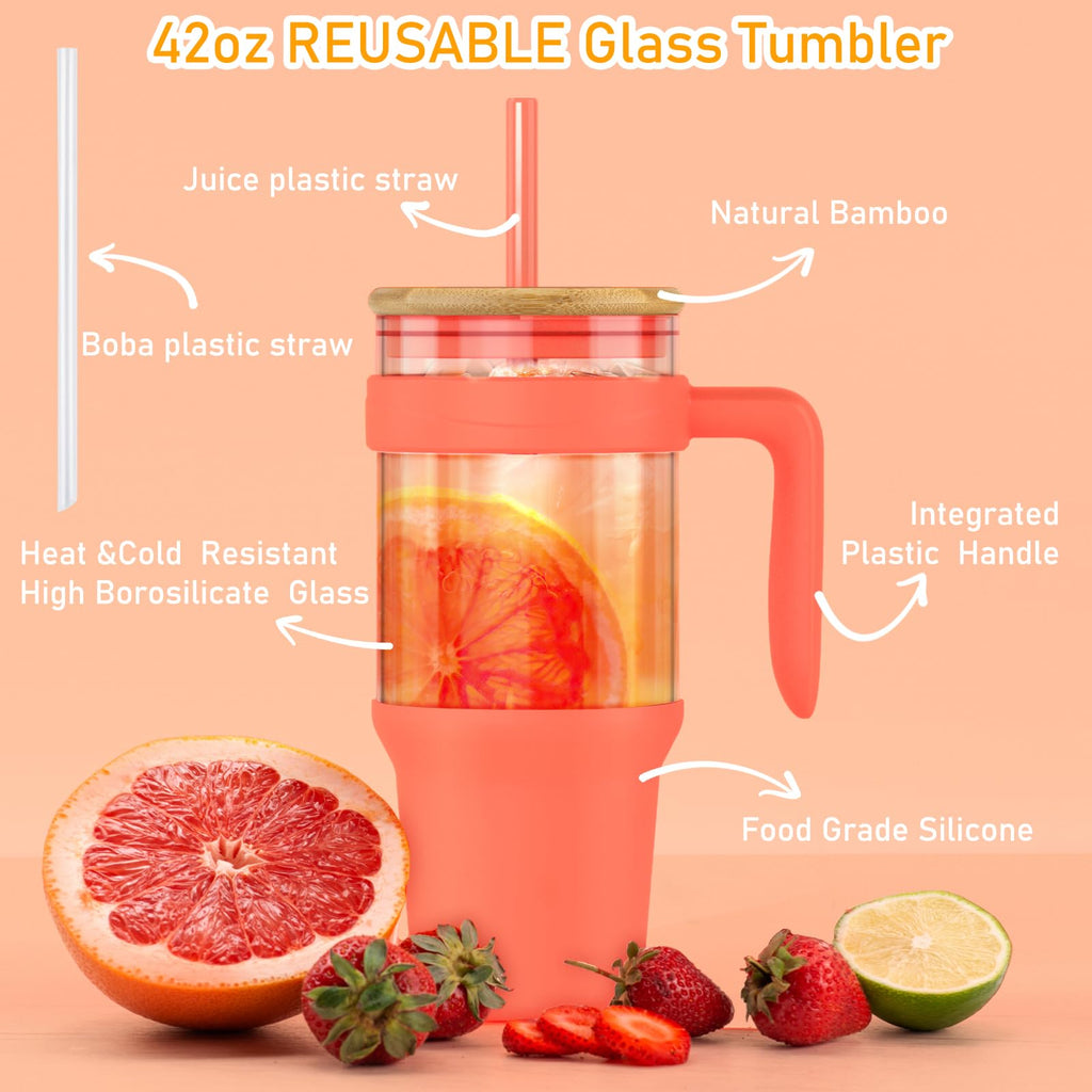 Tronco 40 oz Glass Tumbler with