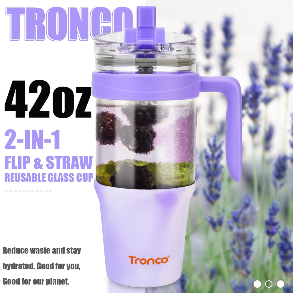 Tronco 40 oz Glass Tumbler with