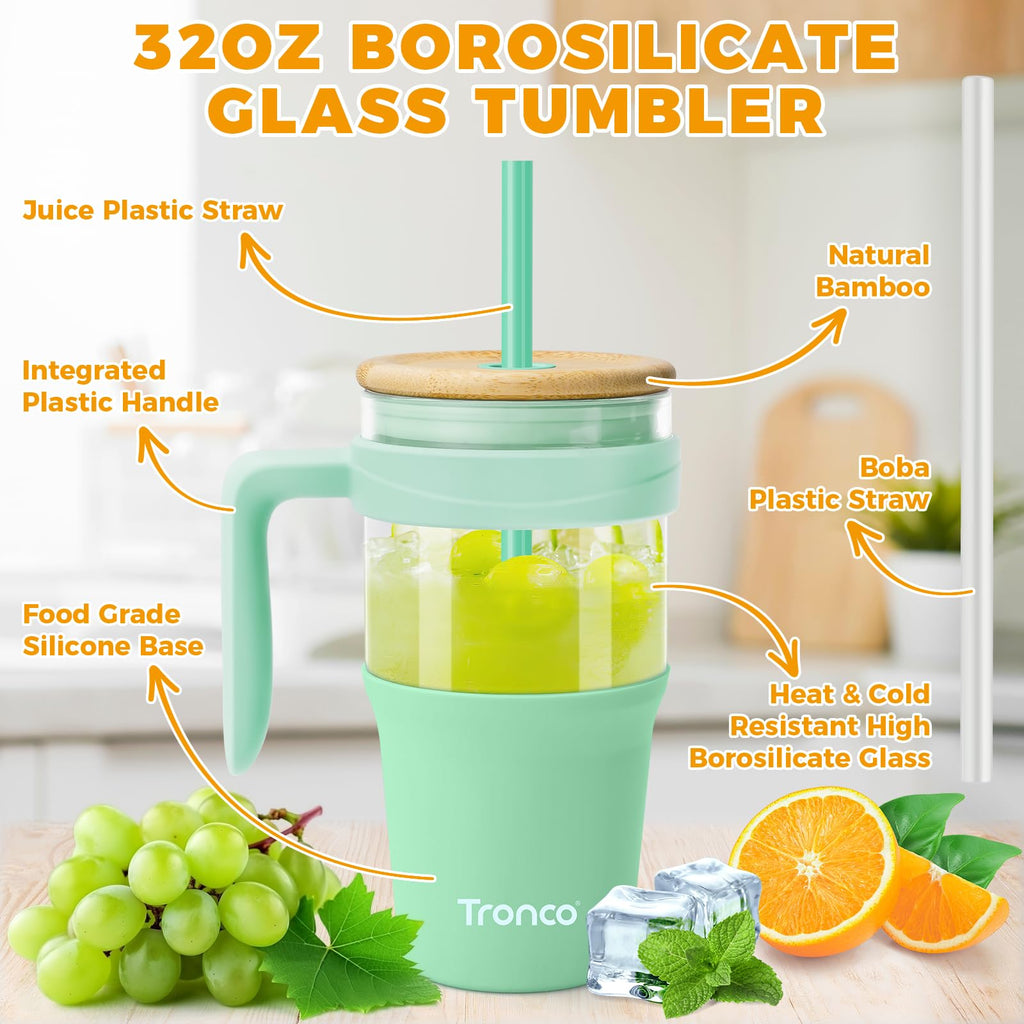 Tronco 40 oz Glass Tumbler with