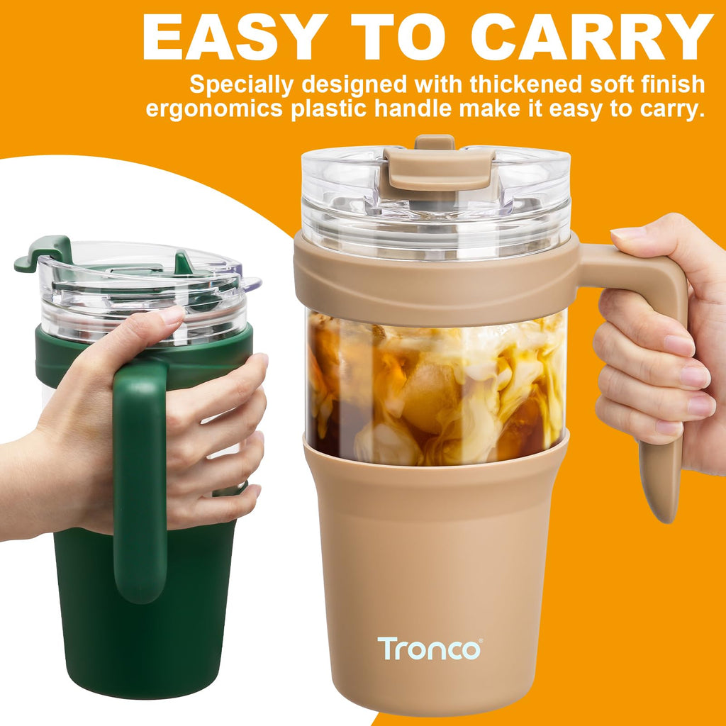 Tronco 40 oz Glass Tumbler with