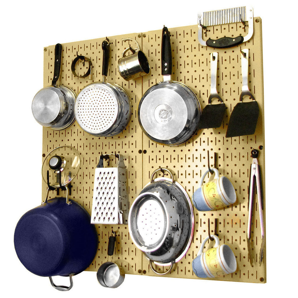 Kitchen Pegboard Organizer Kit Pots &